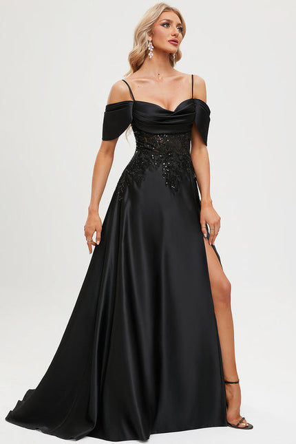 Robe Trapèze Satin Luxe - gallery 7