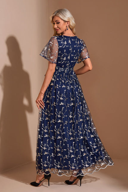 Robe Trapèze Lumière Marine - gallery 2