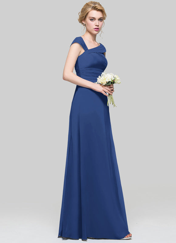 Robe Trapèze Noire Plissée Soirée - gallery 2