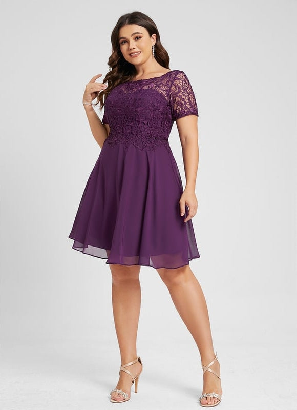 Robe Trapèze Chic Élancée - gallery 9
