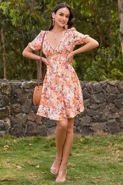 Robe Trapèze Éclat Pétale - gallery 2