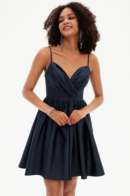 Robe Trapèze Plissée Élégante - gallery 2