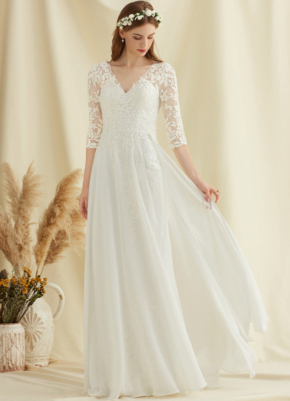 Robe Trapèze Éblouissante Aérienne - gallery 2
