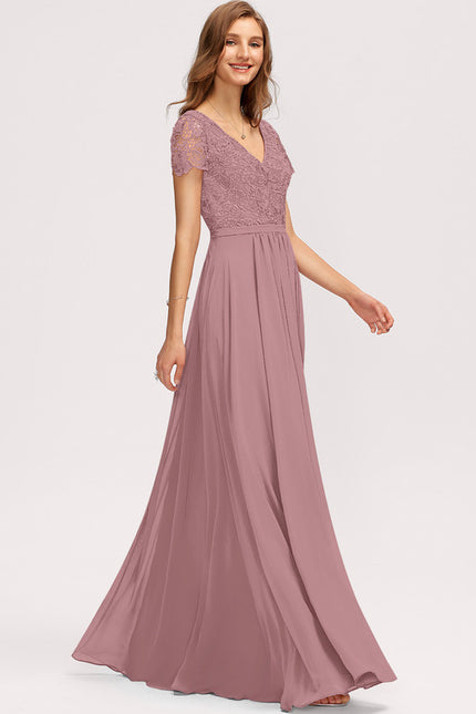 Robe Trapèze Roseau De Lune - gallery 4