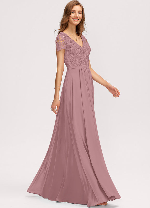Robe Trapèze Roseau De Lune - gallery 4