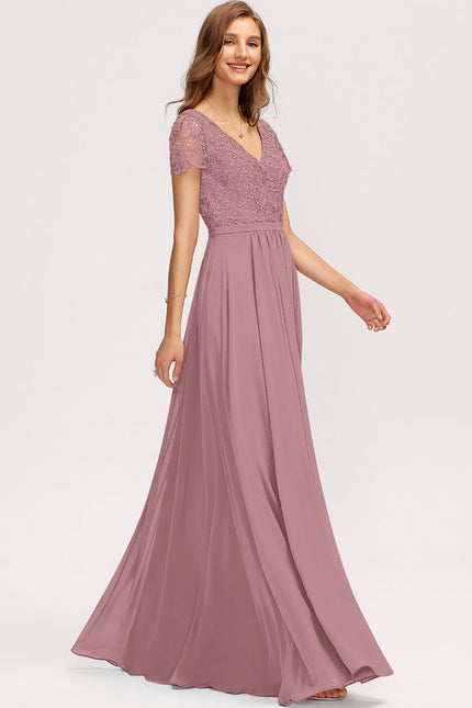 Robe Trapèze Roseau De Lune - gallery 4