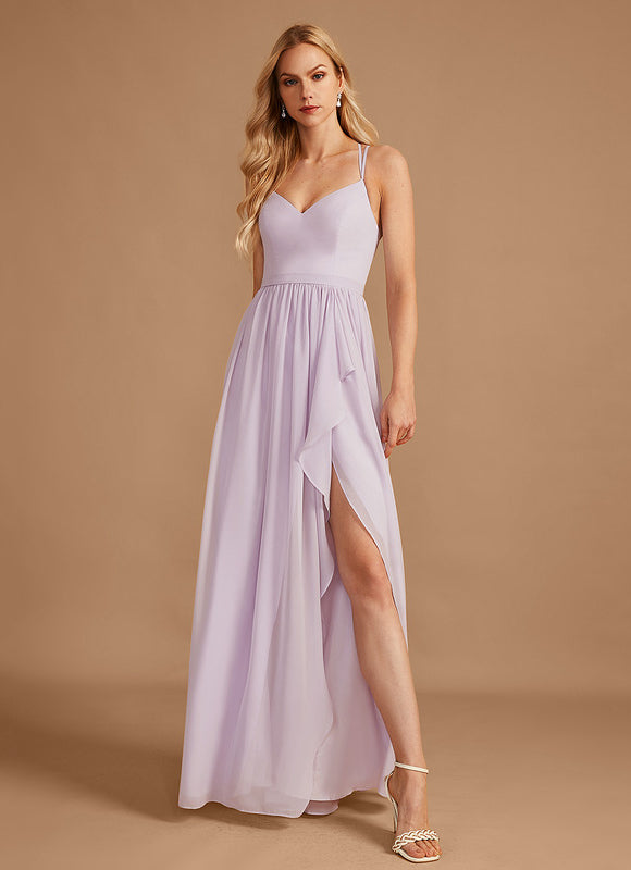 Robe Trapèze Fluide Asymétrique - gallery 4