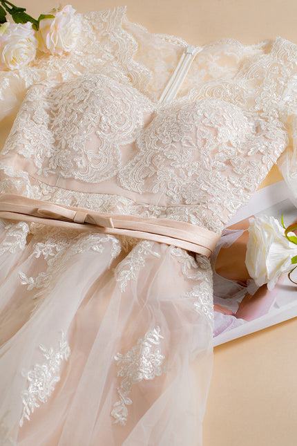 Robe Trapèze Élégance Organza Couture - gallery 2