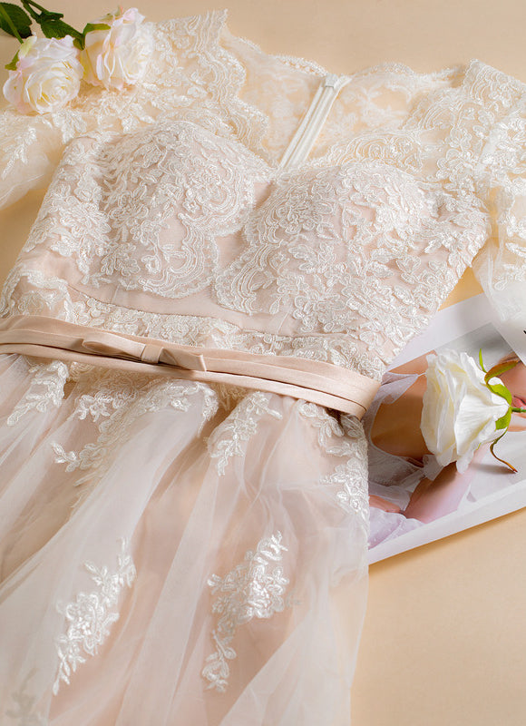 Robe Trapèze Élégance Organza Couture - gallery 2