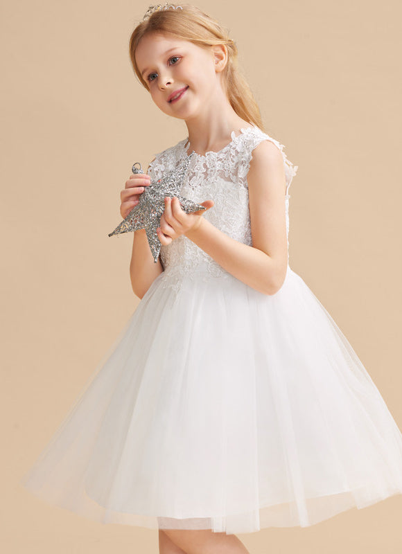Robe Trapèze Lueur De Pétale - gallery 1