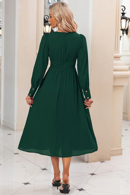 Robe Trapeze Volant - gallery 7