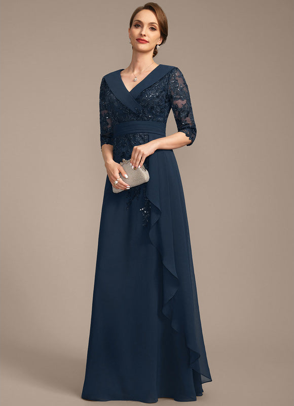 Robe Trapèze Nuit Éclatante - gallery 2