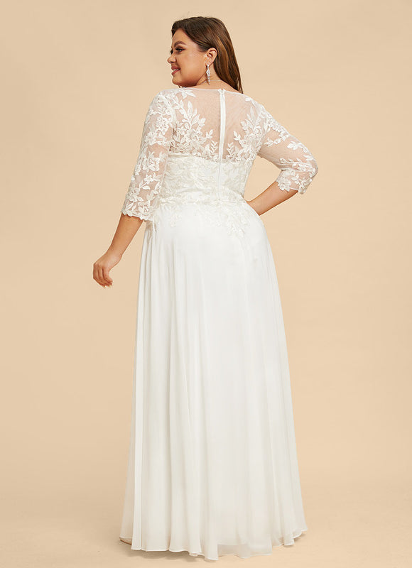 Robe Trapèze Éblouissante Aérienne - gallery 8