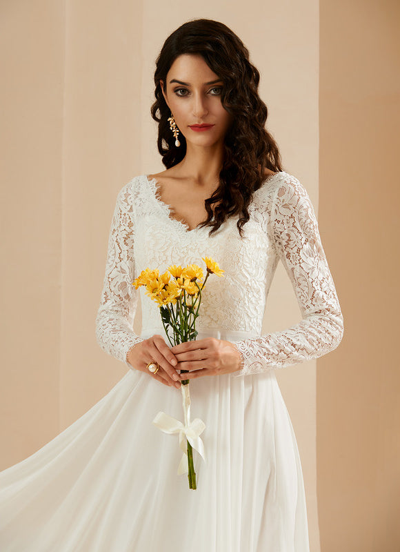 Robe Trapèze Éblouissante Aérienne - gallery 1