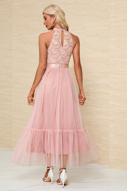 Robe Trapèze Rêve Poudré - gallery 1