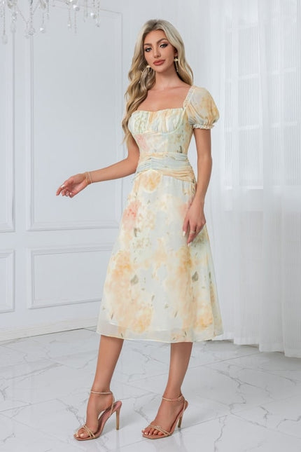 Robe Trapèze Chiffon Pastel - gallery 9