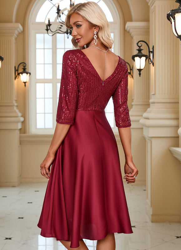 Robe Trapèze Sérénité Éclatante - gallery 6