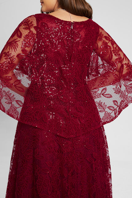 Robe Trapèze Éclat Velours - gallery 9