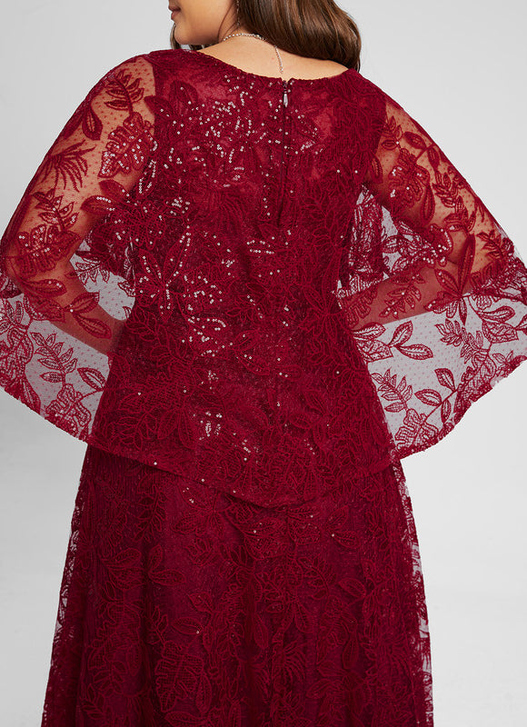 Robe Trapèze Éclat Velours - gallery 9