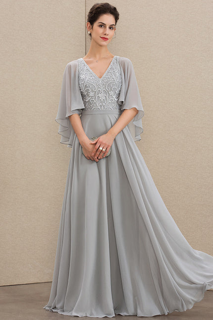 Robe Trapèze Satinée Étoilée