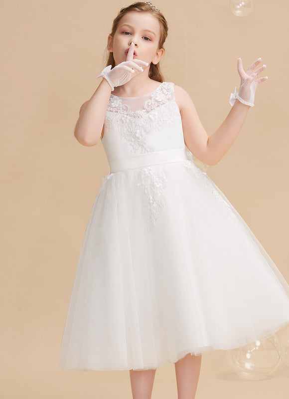 Robe Trapèze Étoile De Tulle - gallery 2