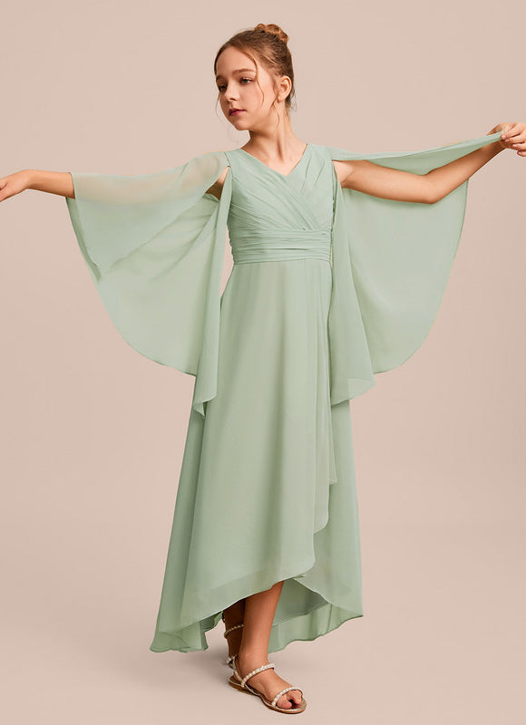 Robe Trapèze Brise De Menthe - gallery 3