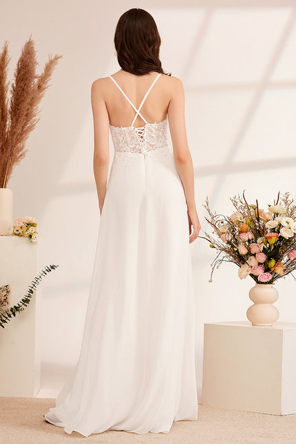 Robe Trapèze Éthérée Lumineuse - gallery 5