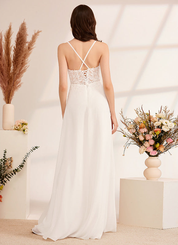 Robe Trapèze Éthérée Lumineuse - gallery 5