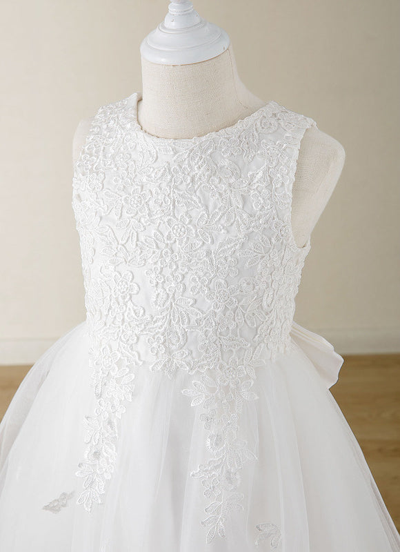 Robe Trapèze Étoile Satinée - gallery 1