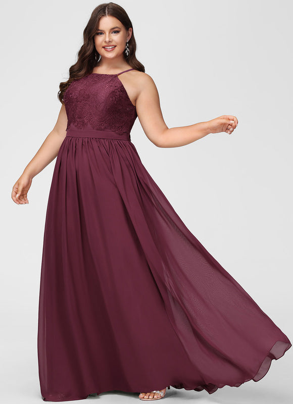 Robe Trapèze Élégance Bordeau - gallery 7