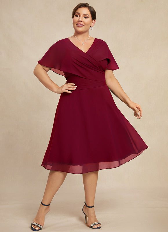 Robe Trapèze Vigne Bordeaux - gallery 9