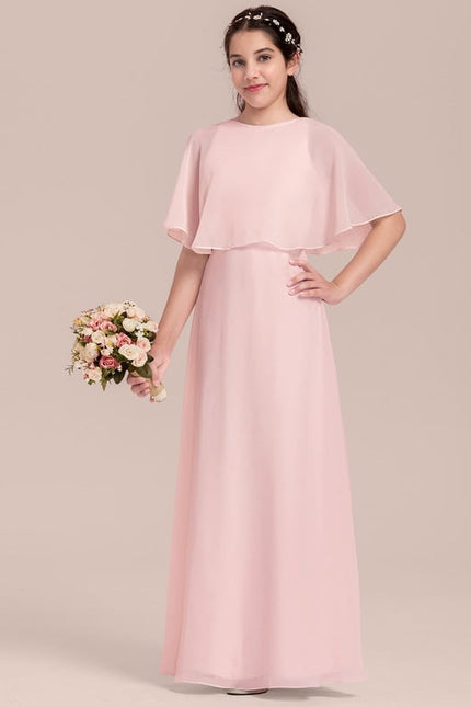 Robe Trapèze Bleu Doux Éclat - gallery 3