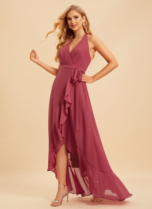 Robe Trapèze Chiffon Éthérée - gallery 7