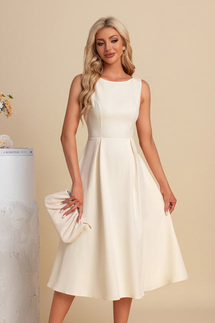 Robe Trapèze Midi Lumineuse - gallery 3