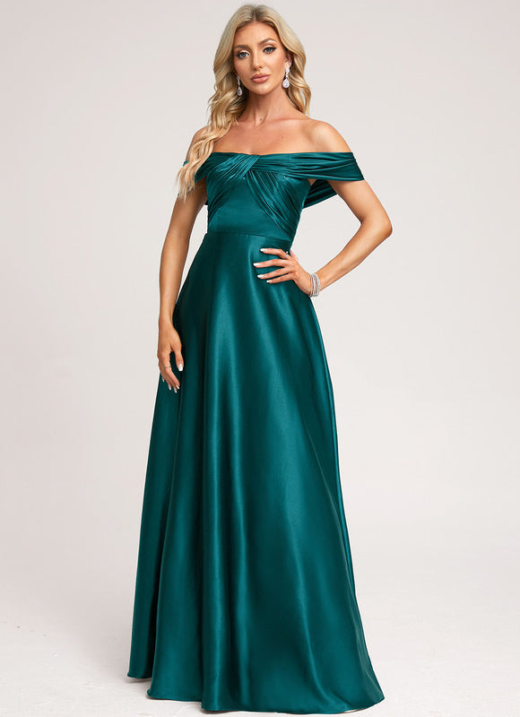 Robe Trapèze Éclat Saphir Mystique - gallery 1