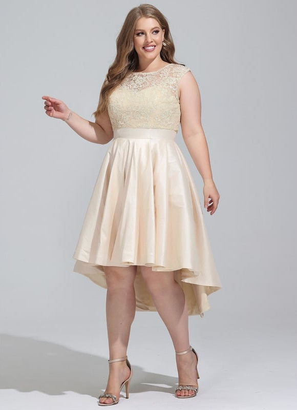Robe Trapèze Dorée Couture - gallery 9