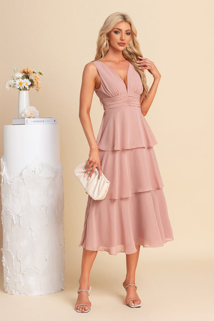Robe Trapèze Chic Olivâtre - gallery 4