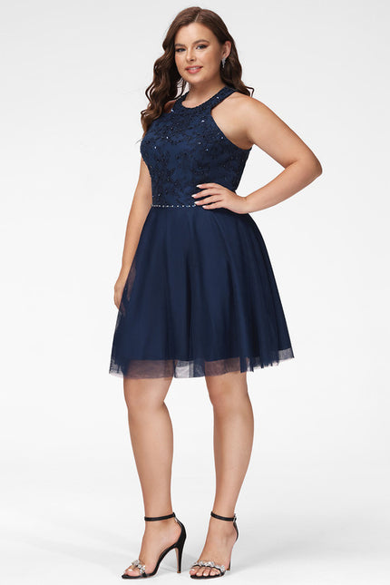 Robe Trapèze Éclat Éphémère - gallery 5