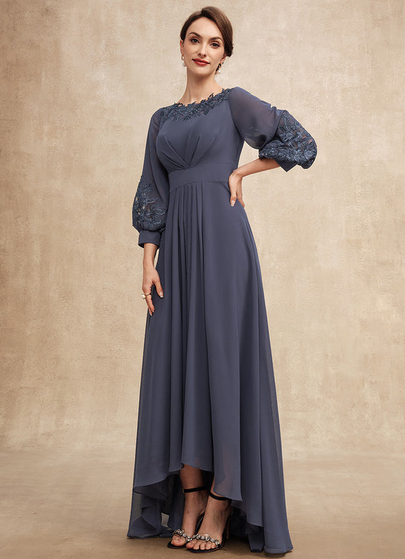 Robe Trapèze Mousseline Moderne - gallery 2