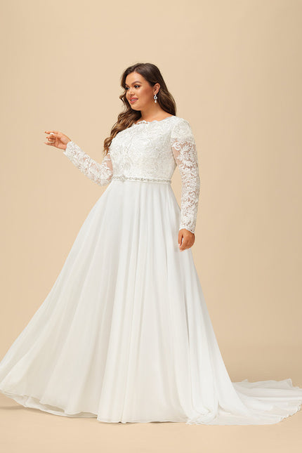 Robe Trapèze Élégance Opaline - gallery 7