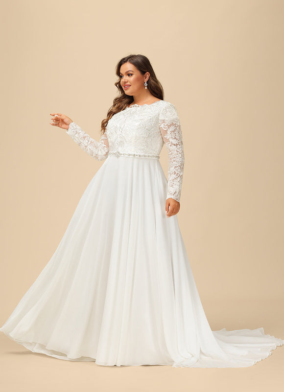Robe Trapèze Élégance Opaline - gallery 7