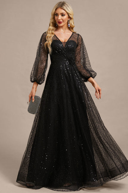 Robe Trapèze Étoilée Chic - gallery 4