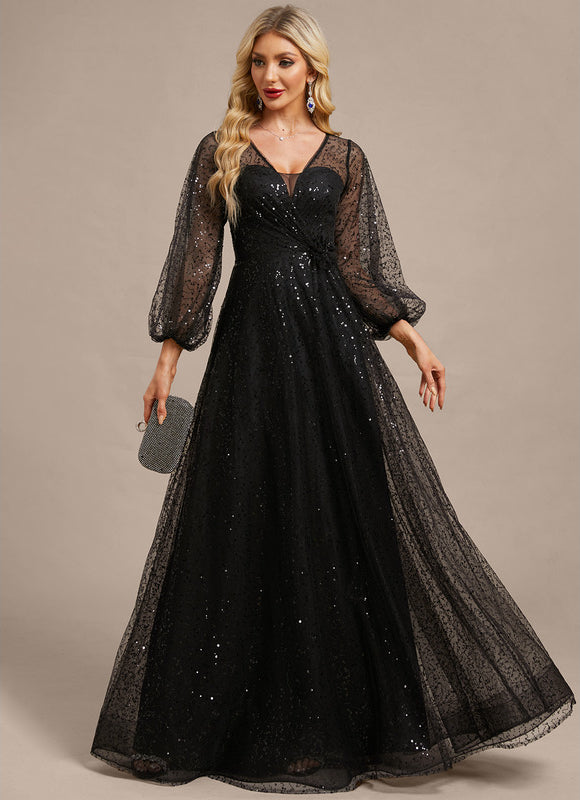 Robe Trapèze Étoilée Chic - gallery 4