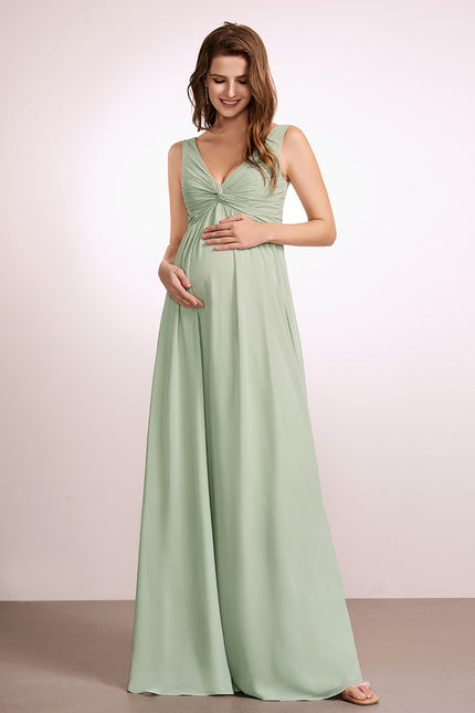 Robe Trapèze Maternité Fluidité - gallery 2