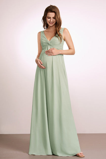 Robe Trapèze Maternité Fluidité - gallery 2