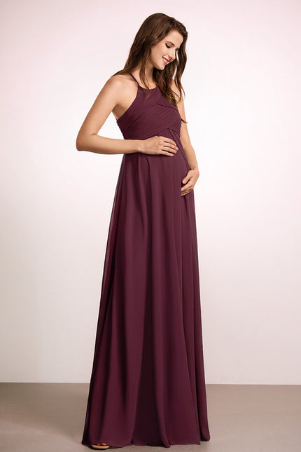 Robe Trapèze Violet Serein - gallery 3