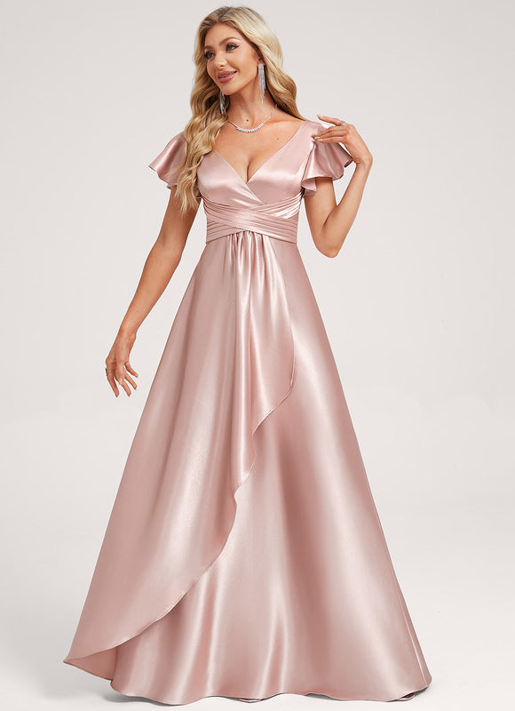 Robe Trapeze Demoiselle D Honneur - gallery 1