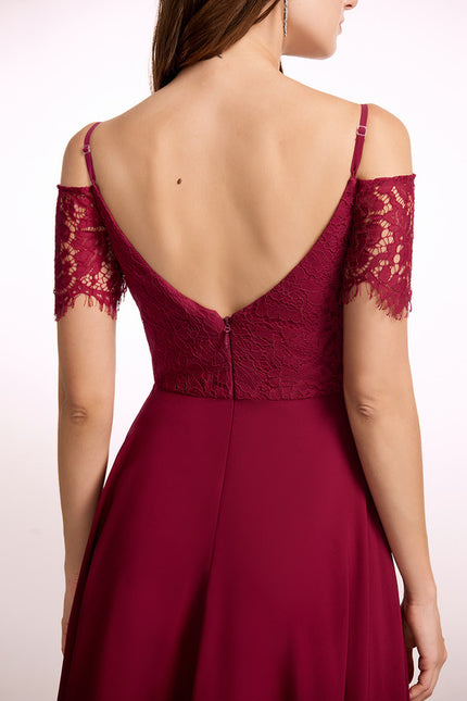 Robe Trapèze Chic Satinée - gallery 3
