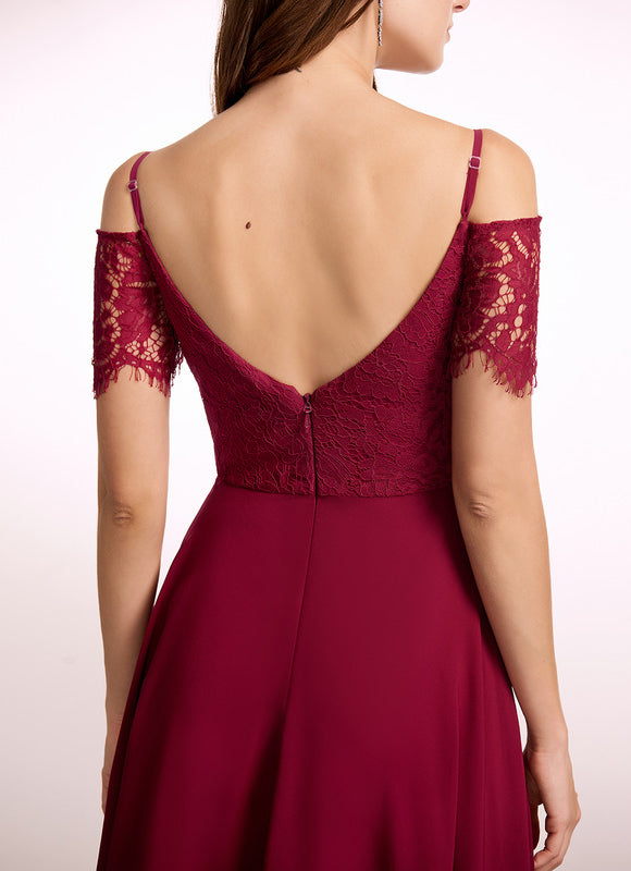 Robe Trapèze Chic Satinée - gallery 3