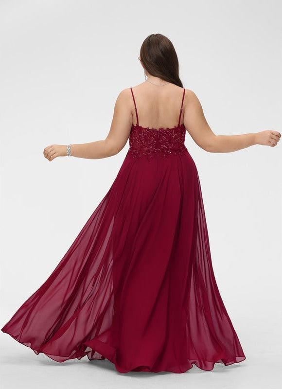 Robe Trapèze Glamour Vaporeuse - gallery 8